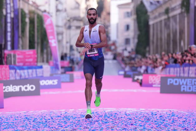 Ouhda Ahmed during the 3th edition of the Wizz Air Rome Half Marathon by Brooks 2026 Rome s, Italy - Sunday, October 18, 2026. ( Photo by Alfredo Falcone LaPresse )  Copyright: xAlfredoxFalcone LaPressex