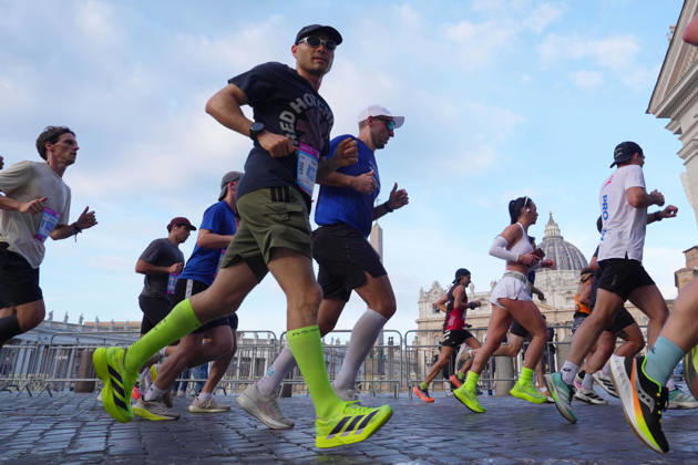 A moment during the Wizz Air Half Marathon 2026- Rome , October 18 , 2026 .  Copyright: xSpada LaPressex