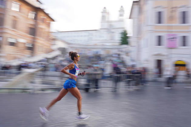 A moment during the Wizz Air Half Marathon 2026- Rome , October 18 , 2026 .  Copyright: xSpada LaPressex