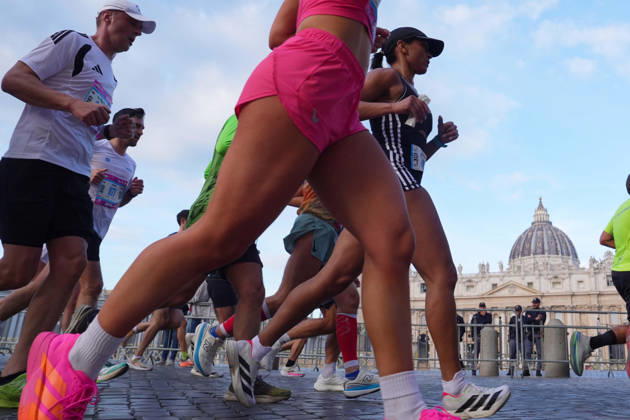 A moment during the Wizz Air Half Marathon 2026- Rome , October 18 , 2026 .  Copyright: xSpada LaPressex