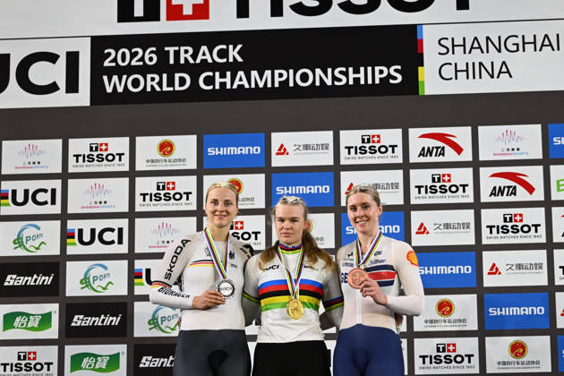 18-10-2026 World Championships Elite Women Track; Giornata 05; 2026, Ain; 2026, Germany; 2026, Great Britain; Lysenko, Alina; Friedrich, Lea Sophie; Finucane, Emma; Shanghai - Velodromo; 