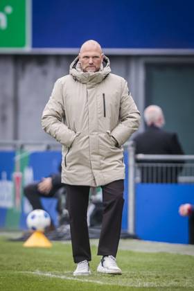 ZWOLLE , 18-10-2026 , mac3park , season 2026 2027 , Dutch Eredivisie football , match between PEC Zwolle and Go Ahead Eagles , picture shows GA Eagles trainer coach Joseph Oosting PEC - Go Ahead Eagles  x208674575x Copyright: