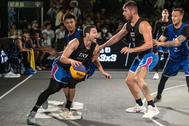 October 18, 2026, Macau, Macao Sar, China: FIBA 3x3 Basketball Macau.Semi-Final between in the setting of the famous Ruins of St Pauls. Macau China - ZUMAr144 20261018_zap_r144_094 Copyright: xJaynexRussellx