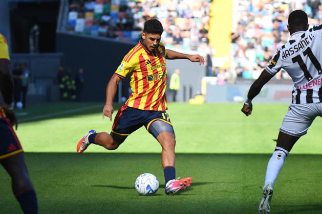 SOCCER - Serie A - Udinese Calcio vs. US Lecce Photo by IPA ABACAPRESS.COM89851719 - Lecce s Danilo Veiga in action during the Udinese Calcio vs. US Lecce Italian Serie A soccer match in Udine, Italy, on October 18, 2026 Udine Italy Copyright: xIPAxSport ABACAx