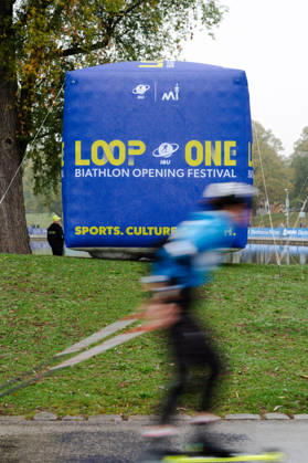 October 18, 2026, GER, Biathlon, Women, IBU Biathlon Loop One Festival 2026, 2026–2027 Season, Women’s Super Sprint Qualification Heat 1–4, Loop One Festival Lineup, Munich Olympic Park, Bavaria, Germany Copyright: xNordphoto Vux