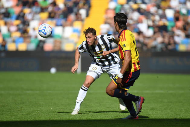 SOCCER - Serie A - Udinese Calcio vs. US Lecce Photo by IPA ABACAPRESS.COM89854408 - Udinese s Mergim Vojvoda in action during the Udinese Calcio vs. US Lecce Italian Serie A soccer match in Udine, Italy, on October 18, 2026 Udine Italy Copyright: xIPAxSport ABACAx