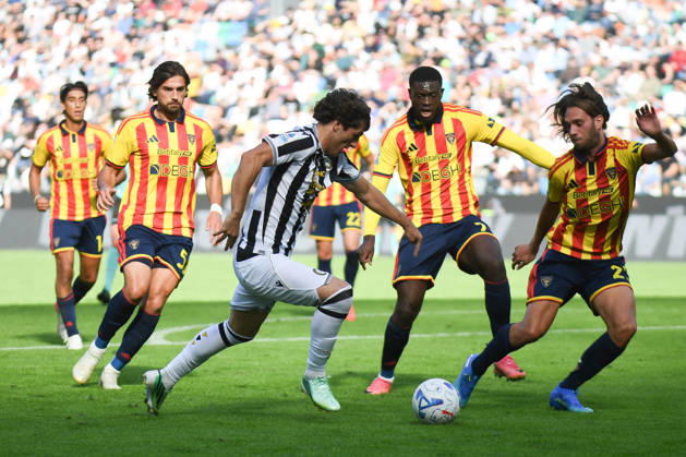 SOCCER - Serie A - Udinese Calcio vs. US Lecce Photo by IPA ABACAPRESS.COM89854419 - Udinese s Unai Gomez in action during the Udinese Calcio vs. US Lecce Italian Serie A soccer match in Udine, Italy, on October 18, 2026 Udine Italy Copyright: xIPAxSport ABACAx