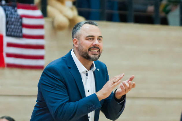 Timur Topal, Head Coach of the Lions, Halfit Lions vs. BC Marburg Blue Dolphins, Women s Basketball, 1st Bundesliga, DBBL, Matchday 3 of the 2026–27 season, October 18, 2026, SWH Arena, Halle, Saxony-Anhalt, Germany