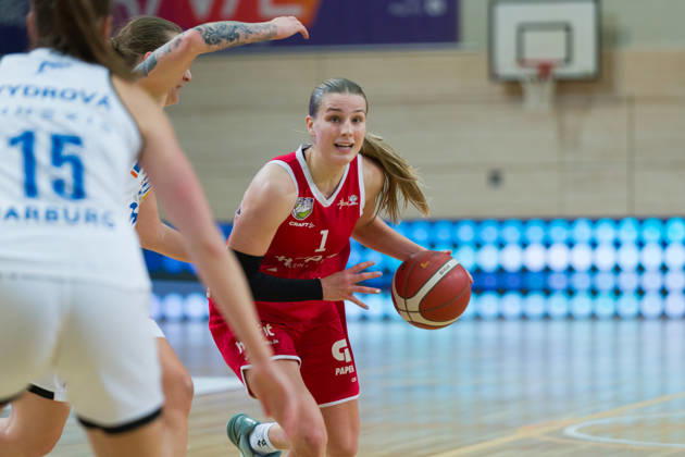 Lee Volker Lions, 1, halfit Lions vs. BC Marburg Blue Dolphins, Women s Basketball, 1st Bundesliga, DBBL, Matchday 3 of the 2026–27 season, October 18, 2026, SWH Arena, Halle, Saxony-Anhalt, Germany