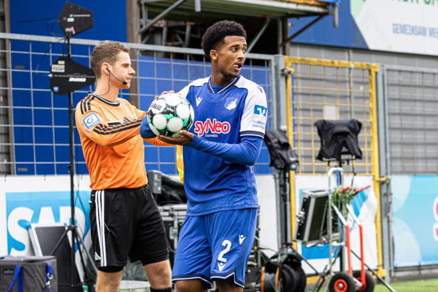Germany: TSG Hoffenheim II vs. SC Verl, 3. Liga, 2026–27 season, Dietmar Hopp Stadium, Sinsheim; Natnael Abraha, TSG Hoffenheim II, 2; Sinsheim, Dietmar Hopp Stadium, Baden-Württemberg, Germany Copyright: xBenedictxChristx