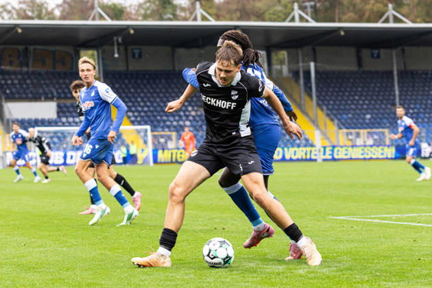 Germany: TSG Hoffenheim II vs. SC Verl, 3. Liga, 2026–27 season, Dietmar Hopp Stadium, Sinsheim; Nick Seidel, SC Verl, 5 Sinsheim, Dietmar Hopp Stadium, Baden-Württemberg, Germany Copyright: xBenedictxChristx