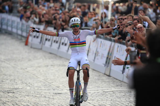 October 18, 2026, Bassano Del Grappa, Veneto, Italy: Brandon McNulty (USA) UAE TEAM EMIRATES XRG during the Veneto Classic - UCI Cycling race. Bassano del Grappa, Italy, October 18, 2026 Veneto Classic - UCI Cycling Race  - ZUMAa289 20261018_zia_a289_065 Copyright: xPierrexTeyssotx xAgfx