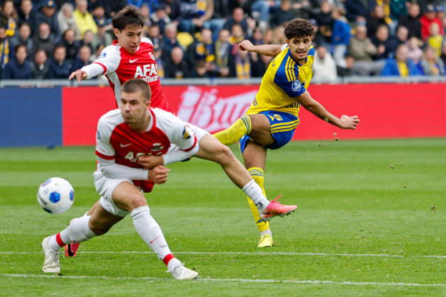 LEEUWARDEN, NETHERLANDS - OCTOBER 18: Ismael Baouf of SC Cambuur during the Eredivisie 2026 27 match between SC Cambuur and AZ Alkmaar at Kooi Stadium on October 18, 2026 in Leeuwarden, Netherlands.  Copyright: xDijksxMedia MBxMediax
