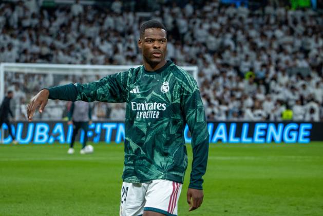 October 18, 2026, Madrid, Spain: Ibrahima Konato (Real Madrid) seen in action during the La Liga EA SPORTS 2026-2027 match between Real Madrid and Sevilla..Final score: Real Madrid CF 4-1 Sevilla FC. La Liga EA SPORTS 2026-2027 - (Match Finished) Real Madrid Vs. Sevilla In Madrid, Spain - 18 Oct 2026 - ZUMAs197 20261018_aaa_s197_279 Copyright: xDavidxCanalesx