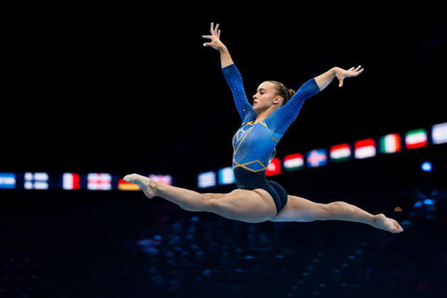 October 19, 2026: Nathalie Westlund of Sweden competes in the women’s floor exercise qualifiers during day three of the 2026 Artistic Gymnastics World Championships on October 19, 2026 in Rotterdam. Photo by Joel Marklund, BILDBYRÅN, code JM JM0860 bbeng artistic gymnastics gymnastics world championships women s artistic gymnastics artistic gymnastics gymnastics world championships women s Sweden  Copyright: JOELxMARKLUND BB261019JM011