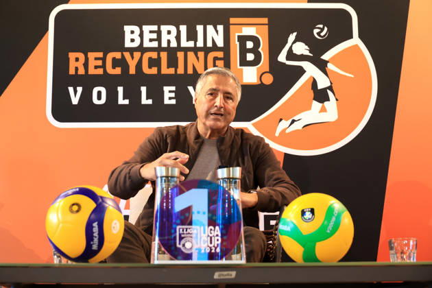 October 19, 2026, DEU, GER, Germany, Volleyball, BR Volleys Press Conference, 2026–2027 Season, Berlin, BR Volleys Managing Director Kaweh Niroomand, Head Coach Andrea Anastasi, Captain Ruben Schott, nordphoto GmbH Engler, Berlin, Berlin, Berlin, Germany Copyright: xNordphotox xEnglerx