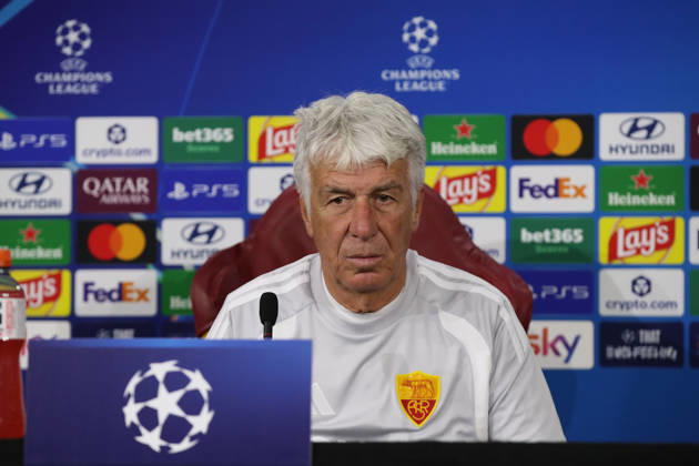 IPA89909987 - October 19, 2026 Champions League: Gasperini press conference, PK, Pressekonferenz + Training Sessions In the photo: Gasperini (Photo by Gino Mancini)  Copyright: xGinoxMancini IPAxSportx xx IPA89909987 IPA89909987