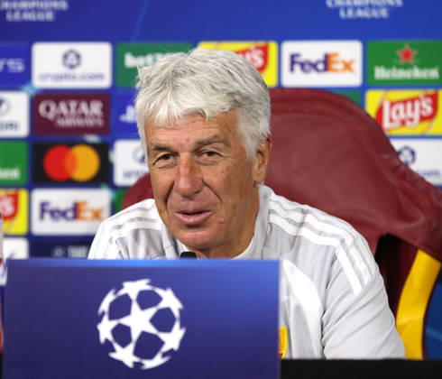 IPA89909988 - October 19, 2026 Champions League: Gasperini press conference, PK, Pressekonferenz + Training Sessions In the photo: Gasperini (Photo by Gino Mancini)  Copyright: xGinoxMancini IPAxSportx xx IPA89909988 IPA89909988