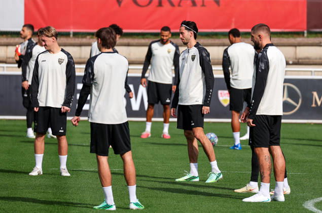 October 19, 2026, Stuttgart, Soccer, UEFA Champions League, 2026–2027 Season, VfB Stuttgart Practice, Atakan Karazor
