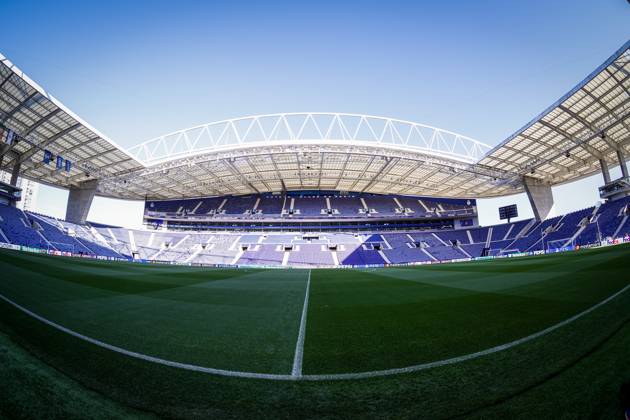 PORTO , 19-10-2026 , Estadio do Dragao , season 2026 2027 , UEFA Champions League football , Picture shows inside view Estadio do Dragao press conference, PK, Pressekonferenz and training PSV  x208826470x Copyright: