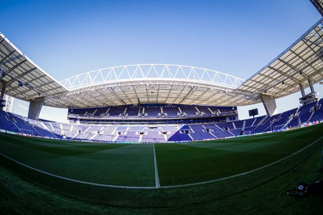 PORTO , 19-10-2026 , Estadio do Dragao , season 2026 2027 , UEFA Champions League football , Picture shows inside view Estadio do Dragao press conference, PK, Pressekonferenz and training PSV  x208826509x Copyright: