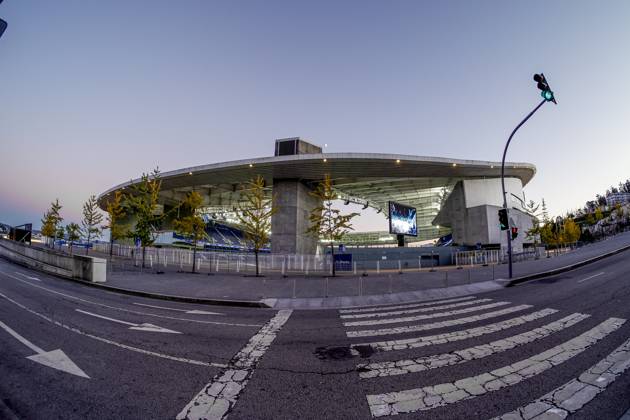 PORTO , 19-10-2026 , Estadio do Dragao , season 2026 2027 , UEFA Champions League football , press conference, PK, Pressekonferenz PSV , Picture shows outside view Estadio do Dragao Press conference and training PSV  x208826917x Copyright: