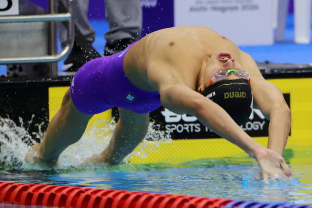 Kazuki Makiyama (JPN), OCTOBER 20, 2026 - Para Swimming : Men s 100m Backstroke S14 Heats during the Asian Para Games Aichi-Nagoya 2026 at Nagoya City General Gymnasium in Aichi, Japan. Noxthirdxpartyxsales  aflo_357547932 NaokixNishimurax