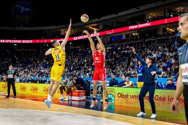 Basketball Berlin, October 19, 2026; 2026–2027 Season; Netto BBL Cup Round of 16; Alba Berlin; BMA365; Bamberg Baskets; Quarterfinal Draw; Yuval Hochstadter; Bamberg, No. 66; Joe Wieskamp; Alba Berlin, No. 11