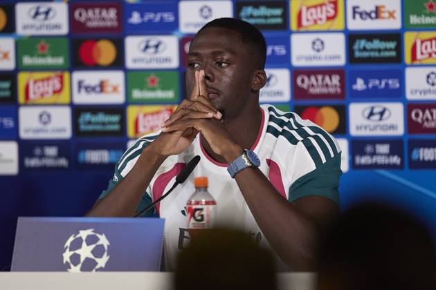 October 20, 2026, Madrid, Spain: Ibrahima Konate (Real Madrid CF) attends a press conference, PK, Pressekonferenz on the eve of the UEFA Champions League 2026 2027 match between Real Madrid CF and RB Leipzig..Real Madrid CF is holding a press conference ahead of its third UEFA Champions League game. UEFA Champions League 2026 2027 - Real Madrid CF Press Conference In Madrid, Spain - 20 Oct 2026 - ZUMAs197 20261020_aaa_s197_073 Copyright: xFedericoxTitonex