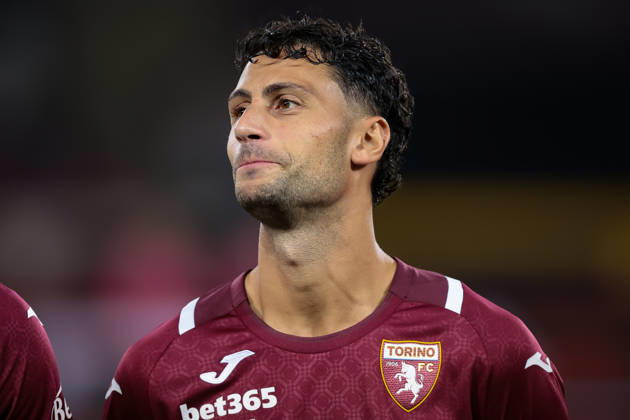 Torino FC v Udinese Calcio - Serie A - Season 2026-2027 Turin, Italy, 12th October 2026. Rolando Mandragora of Torino FC reacts as he looks on during the line up prior to kick off in the Torino FC vs Udinese Calcio Serie A match at Stadio Grande Torino, Turin. Picture credit should read: Jonathan Moscrop Turin Stadio Olimpico Grande Torino Italy