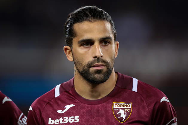 Torino FC v Udinese Calcio - Serie A - Season 2026-2027 Turin, Italy, 12th October 2026. Ricardo Rodriguez of Torino FC looks on during the line up prior to kick off in the Torino FC vs Udinese Calcio Serie A match at Stadio Grande Torino, Turin. Picture credit should read: Jonathan Moscrop Turin Stadio Olimpico Grande Torino Italy
