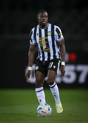 Torino FC v Udinese Calcio - Serie A - Season 2026-2027 Turin, Italy, 12th October 2026. Hassane Kamara of Udinese Calcio during the Torino FC vs Udinese Calcio Serie A match at Stadio Grande Torino, Turin. Picture credit should read: Jonathan Moscrop Turin Stadio Olimpico Grande Torino Italy