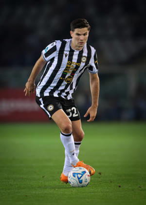 Torino FC v Udinese Calcio - Serie A - Season 2026-2027 Turin, Italy, 12th October 2026. Jurgen Ekkelenkamp of Udinese Calcio during the Torino FC vs Udinese Calcio Serie A match at Stadio Grande Torino, Turin. Picture credit should read: Jonathan Moscrop Turin Stadio Olimpico Grande Torino Italy