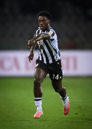 Torino FC v Udinese Calcio - Serie A - Season 2026-2027 Turin, Italy, 12th October 2026. James Abankwah of Udinese Calcio during the Torino FC vs Udinese Calcio Serie A match at Stadio Grande Torino, Turin. Picture credit should read: Jonathan Moscrop Turin Stadio Olimpico Grande Torino Italy