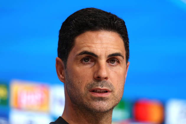 Arsenal press conference, PK, Pressekonferenz Champions League Arsenal Manager, Mikel Arteta during the Arsenal MD-1 Press Conference ahead of Bayern Munich vs Arsenal, Allianz Arena, Munich, Germany on 20 October 2026 Credit: Tiego Grenho Every Second Media Editorial use only. All images are copyright Every Second Media Limited. No images may be reproduced without prior permission. Copyright: xIMAGO EveryxSecondxMediax ESM-2240-0004 TiegoxGrenhox xEveryxSecondxMediax