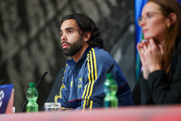 GER, Press Conference, Arsenal FC, Soccer, UEFA Champions League, Matchday 3, Group Stage, 2026–2027 Season, October 20, 2026, GER, Press Conference, Arsenal FC, Soccer, UEFA Champions League, Matchday 3, Group Stage, 2026–2027 Season, October 20, 2026, Munich Copyright: xEibner-Pressefoto JennixMaulx EP_JML