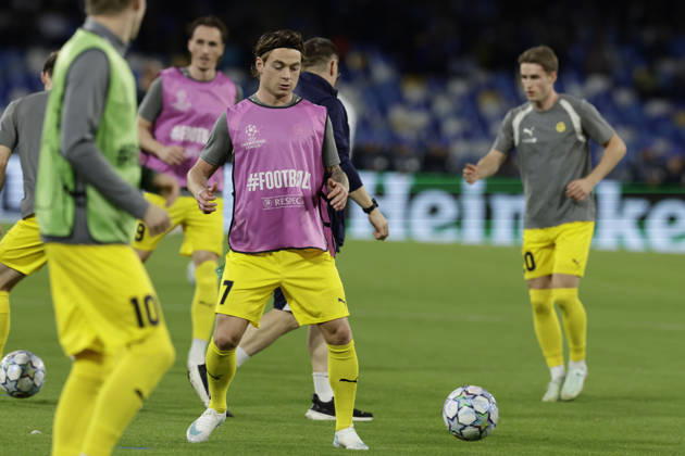 Champions League match SSC Napoli vs Bodo Glimt Bodo Glimt s Norwegian midfielder Patrick Berg during the Uefa champions league match between SSC Napoli vs Bodo Glimt at the Diego Armando Maradona Stadium in Naples on October 20, 2026. _BPH0360 Copyright: xAntonioxBalascox