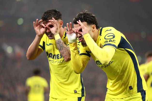 Georges Mikautadze of Villarreal scores a goal and celebrates. Liverpool v Villarreal, UEFA Champions League, Football, Anfield, Liverpool, UK - 20 Oct 2026Liverpool Anfield United Kingdom  Copyright: xRYANxBROWNE Shutterstockx 17226440aj