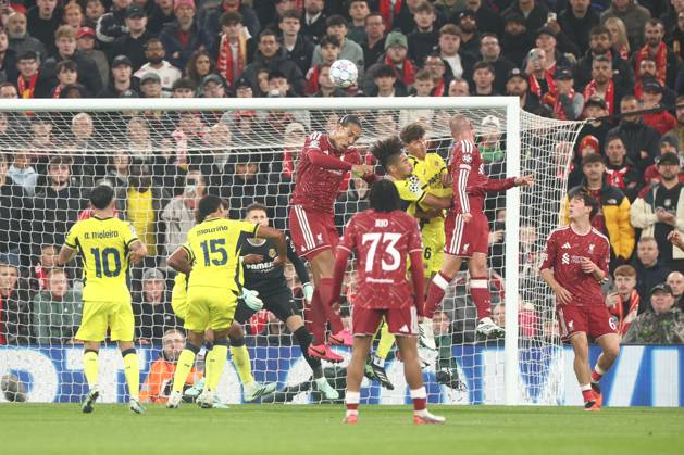 Alexis Mac Allister of Liverpool scores a goal 1-2. Liverpool v Villarreal, UEFA Champions League, Football, Anfield, Liverpool, UK - 20 Oct 2026Liverpool Anfield United Kingdom  Copyright: xRYANxBROWNE Shutterstockx 17226440ap
