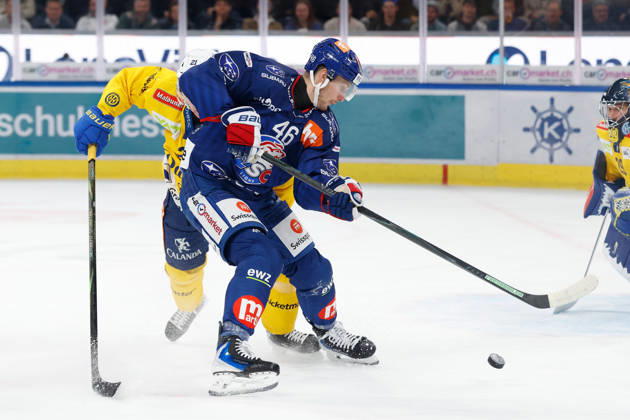 October 20, 2026, Swiss Life Arena, Zurich, SWITZERLAND, 2026–2027 Season, Men s Ice Hockey National League, ZSC Lions vs. HC Davos, Dean Kukan, ZSC Lions
