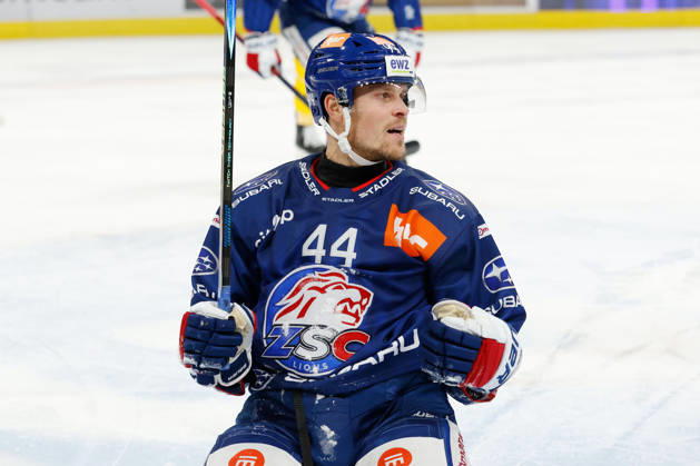 October 20, 2026, Swiss Life Arena, Zurich, SWITZERLAND, 2026–2027 Season, Men s Ice Hockey National League, ZSC Lions vs. HC Davos, Goal Celebration, Mikko Lehtonen, ZSC Lions