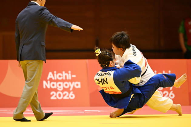 Kazusa Ogawa (JPN), OCTOBER 21, 2026 - Para Judo : Women s J2 -70kg Semi-final during the Asian Para Games Aichi-Nagoya 2026 at Aichi Prefectural Martial Arts Hall in Aichi, Japan. Noxthirdxpartyxsales  aflo_357783284 KenjiroxMatsuox
