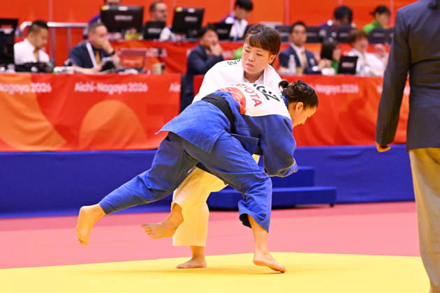 Kazusa Ogawa (JPN), OCTOBER 21, 2026 - Para Judo : Women s J2 -70kg Quarter-final during the Asian Para Games Aichi-Nagoya 2026 at Aichi Prefectural Martial Arts Hall in Aichi, Japan. Noxthirdxpartyxsales  aflo_357783354 KenjiroxMatsuox