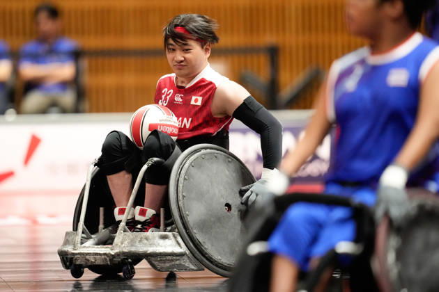 Soshi Aoki (JPN), OCTOBER 21, 2026 - Wheelchair Rugby : Preliminary Match between Japan - Thailand at WING ARENA KARIYA during The Asian Para Games Aichi-Nagoya 2026 in Aichi, Japan. Noxthirdxpartyxsales  aflo_357786721 MARUYAMA,xKoheix