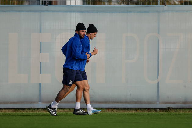 2026.10.21 Poznan Pilka nozna UEFA Liga Europy faza ligowa sezon 2026 2027 Trening Lech Poznan przed meczem z AFC Sunderland N z Allahyar Sayyadmanesh Robert Gumny Foto Pawel Jaskolka PressFocus 2026.10.21 Poznan Football Europa League League Phase 2026 2027 Lech Poznan training session before AFC Sunderland game Credit: Pawel Jaskolka PressFocus NEWSPIX.PL --- newspix.pl 