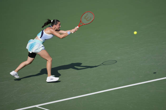 WTA, Tennis Damen Kinoshita Group Japan Open - Day 3 Tereza Valentova of the Czech Republic plays during her round of 16 singles match against Lilli Tagger of Austria at the 2026 Kinoshita Group Japan Open Women s tennis tournament at Utsubo Tennis Center in Osaka, Japan, on October 21, 2026. Osaka Japan  Copyright: xOwenxHammondx originalFilename:hammond-2026kino261021_np9Sz.jpg