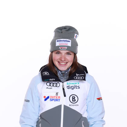 DSV German Ski Association Portraits Season 2026–27 Fabiana DORIGO, Alpine Skiing, Single Image, Cropped Single Shot, Portrait, Portrait, Portrait, DSV,German Ski Association Season 2026–2027 German Ski Association via SVEN SIMON Photo Agency Poolfoto SvenSimon Deutscher Skiverband ,EDITORIAL USE ONLY