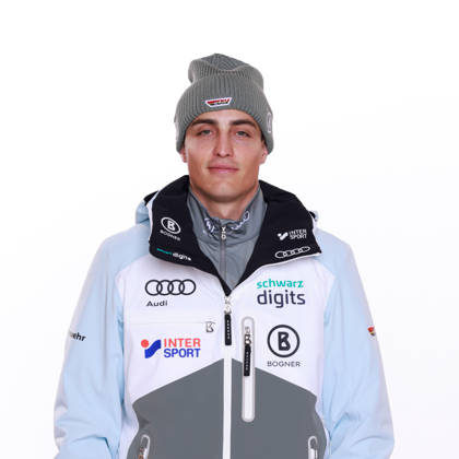 DSV German Ski Association Portraits Season 2026–27 Anton GRAMMEL, Alpine Skiing, Single Image, Cropped Single Motif, Portrait, Portrait, Portrait, DSV,German Ski Association Season 2026–2027 German Ski Association via SVEN SIMON Photo Agency Poolfoto SvenSimon Deutscher Skiverband ,EDITORIAL USE ONLY