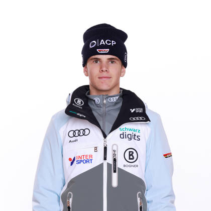 DSV German Ski Association Portraits Season 2026–27 Max HOLZINGER, Alpine Skiing, Single Image, Cropped Single Shot, Portrait, Portrait, Portrait, DSV,German Ski Association Season 2026–2027 German Ski Association via SVEN SIMON Photo Agency Poolfoto SvenSimon Deutscher Skiverband ,EDITORIAL USE ONLY