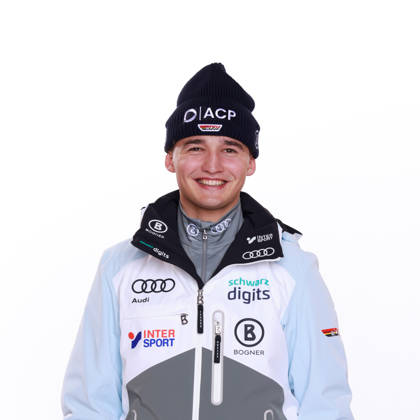DSV German Ski Association Portraits Season 2026–27 Michael HUBER, Alpine Skiing, Single Image, Cropped Single Shot, Portrait, Portrait, Portrait, DSV,German Ski Association Season 2026–2027 German Ski Association via SVEN SIMON Photo Agency Poolfoto SvenSimon Deutscher Skiverband ,EDITORIAL USE ONLY